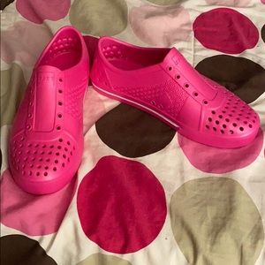 Rubber Pink Shoes